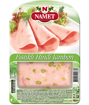  Hindi Fıstıklı Dilimli Jambon 130 gr